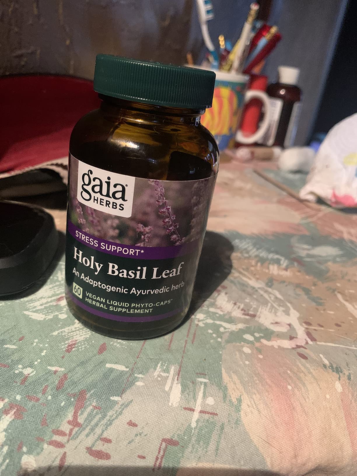 Gaia Herbs Holy Basil Leaf - Traditionally Used to Support Stress Response - Attachogenic Ayurvedic Herb* - 120 Vegan Liquid Phyto-Caps (60 Servings) customer photo 2