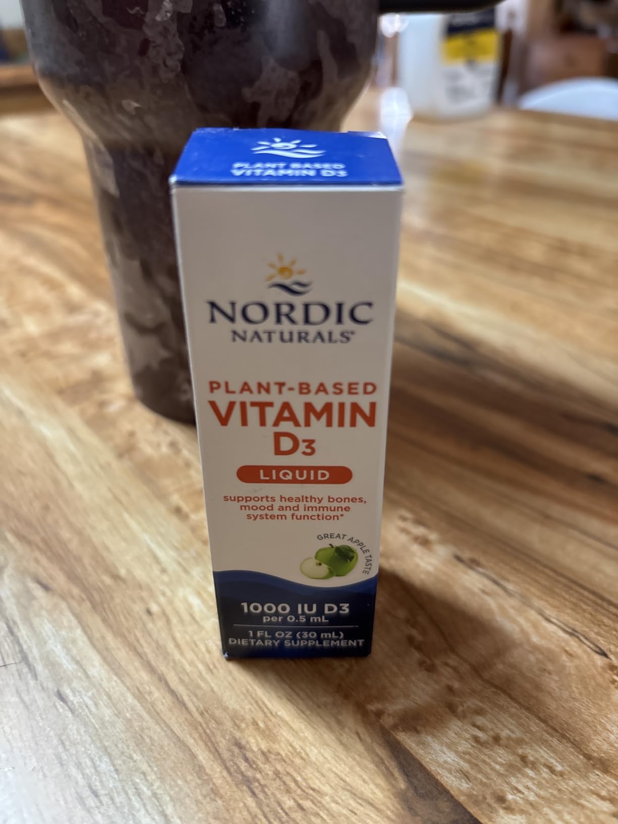 Nordic Naturals Plant-Based Vitamin D3 Liquid - 1 oz - 1000 IU Vitamin D3 - Healthy Bones, Mood & Immune System Function - Non-GMO, Vegan - 60 Servings customer photo 2