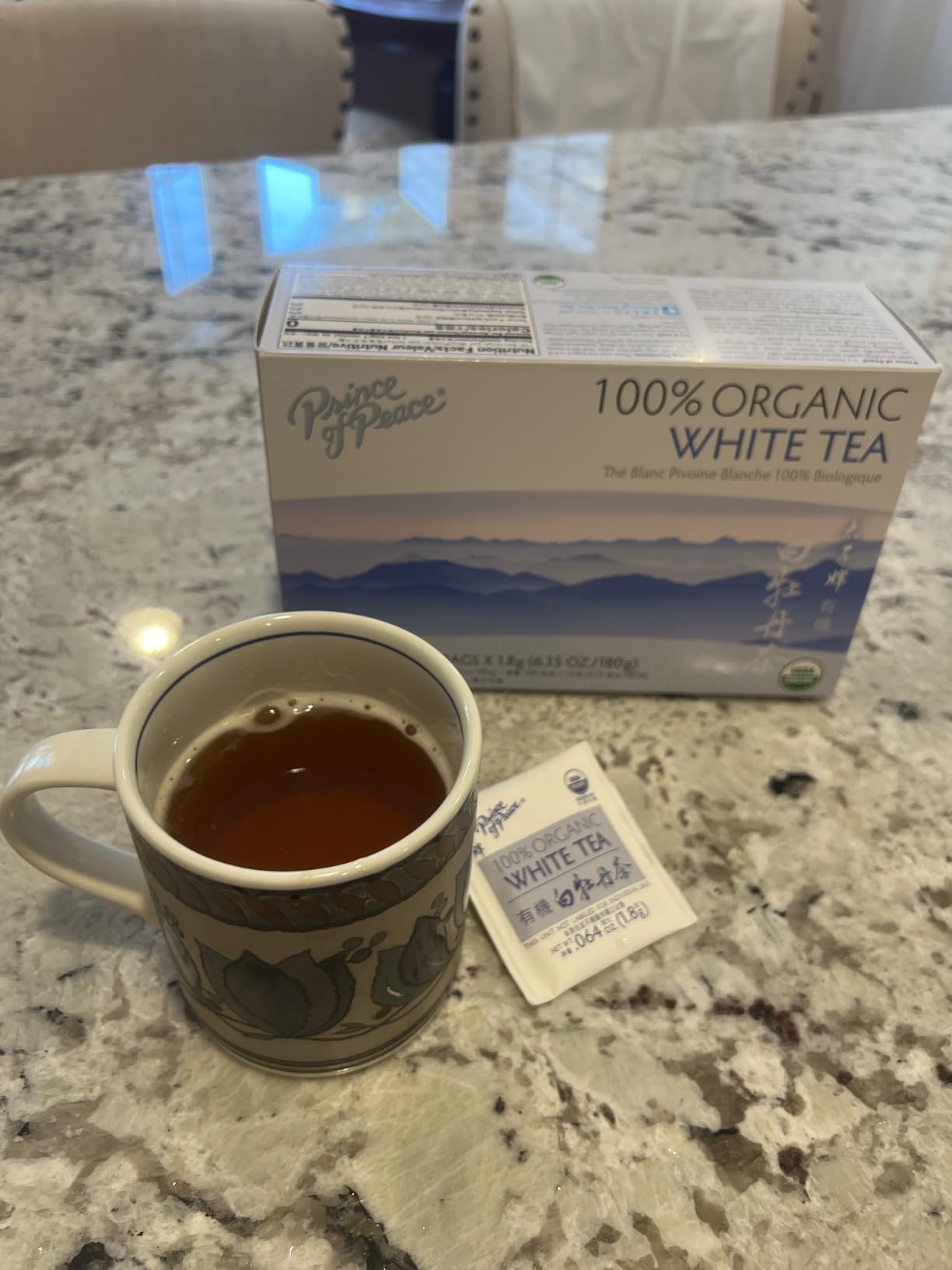Prince of Peace Organic White Tea 100ct customer photo 1