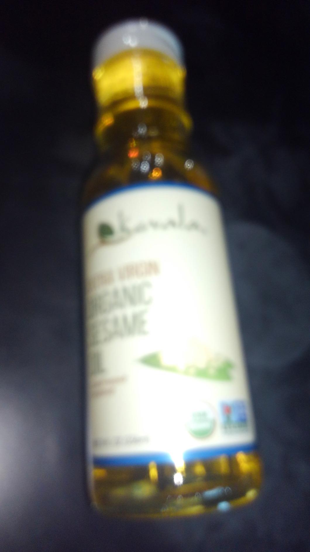 Kevala Organic Extra Virgin Sesame Oil - 64 fl oz - 1/2 Gal - Sesame Seed Organic - Cooking Oil - Cold Pressed - Unrefined customer photo 1