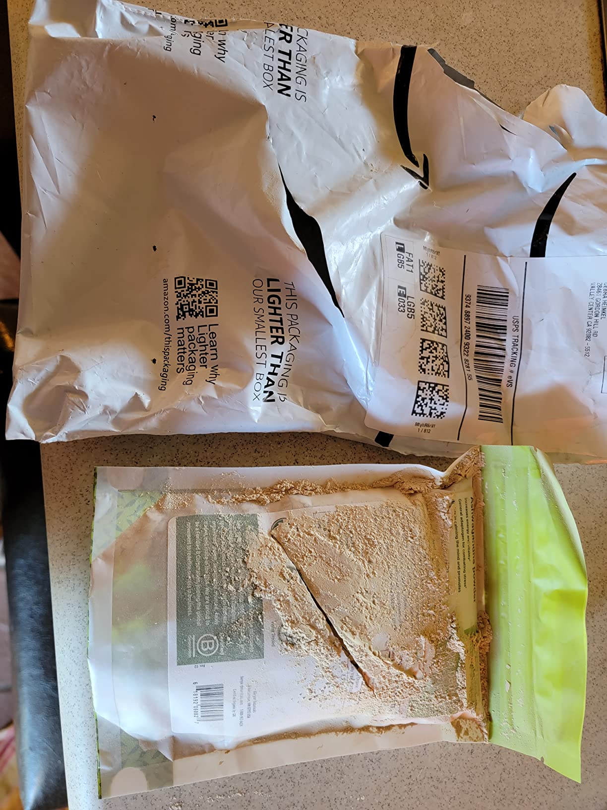 Banyan Botanicals Organic Ashwagandha Root Powder - 1lb Bulk (504 Servings) Natural Cortisol Manager & Adrenal Support - Stress Relief, Better Sleep & Energy - Adaptogen for Smoothies & Moon Milk - Vegan customer photo 1