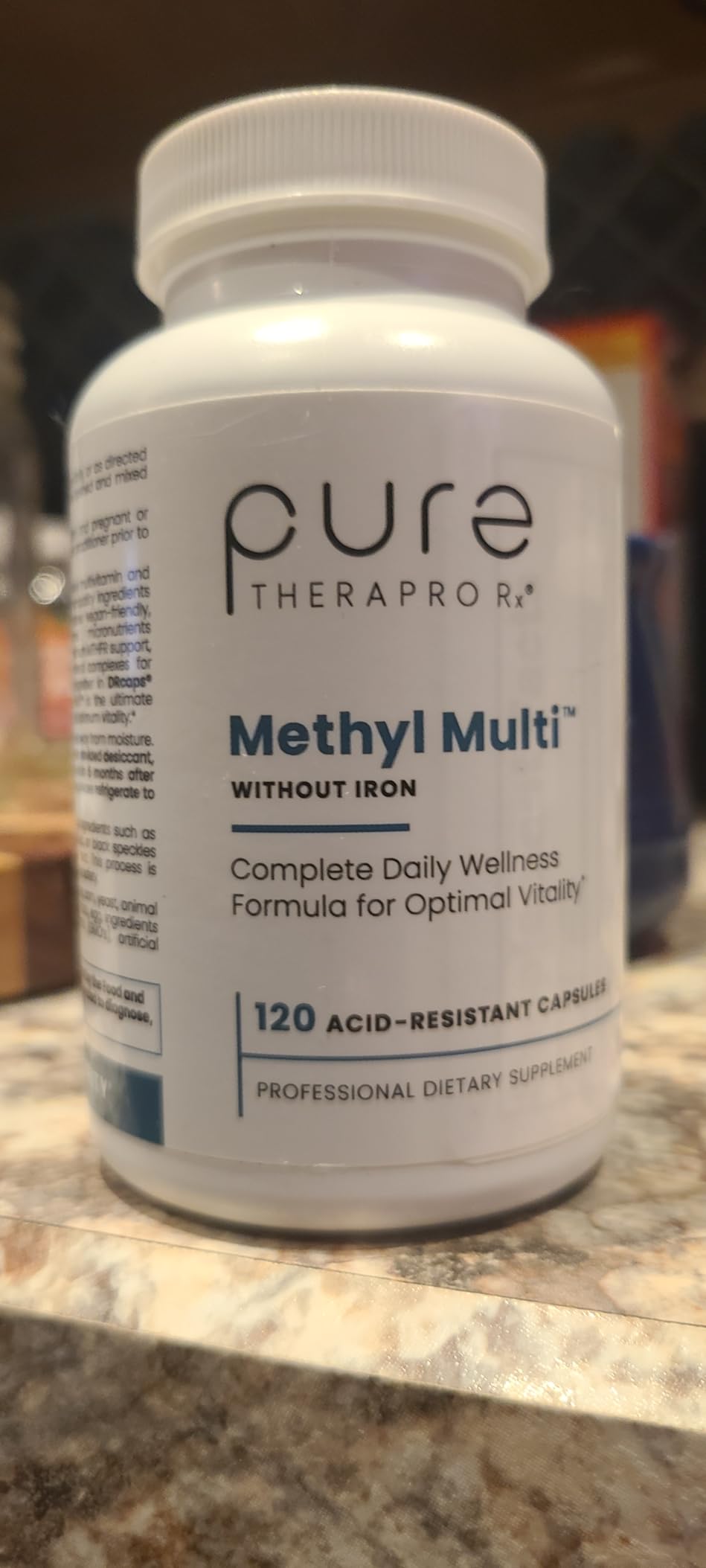 Pure Therapro Rx Methylated Multivitamin for Men and Women | Made in USA | Methyl Multi Without Iron Methyl B12 & Methylfolate | 120 Capsules, 2-Month Supply customer photo 2