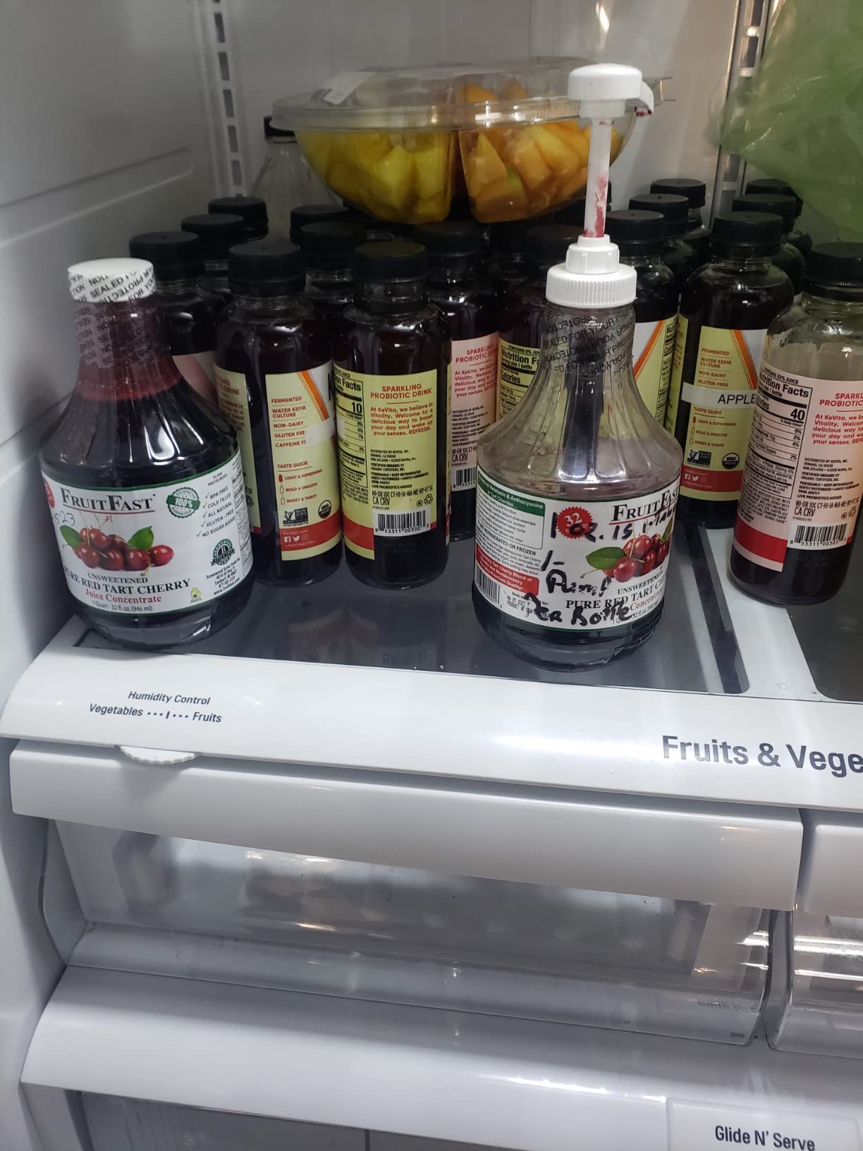 Red Tart Cherry Juice Concentrate by FruitFast - (32 FL OZ) Unsweetened, 68 Brix Pure Concentrated Juice - 100% Dark Cherry Extract - No Additives or Fillers! customer photo 2