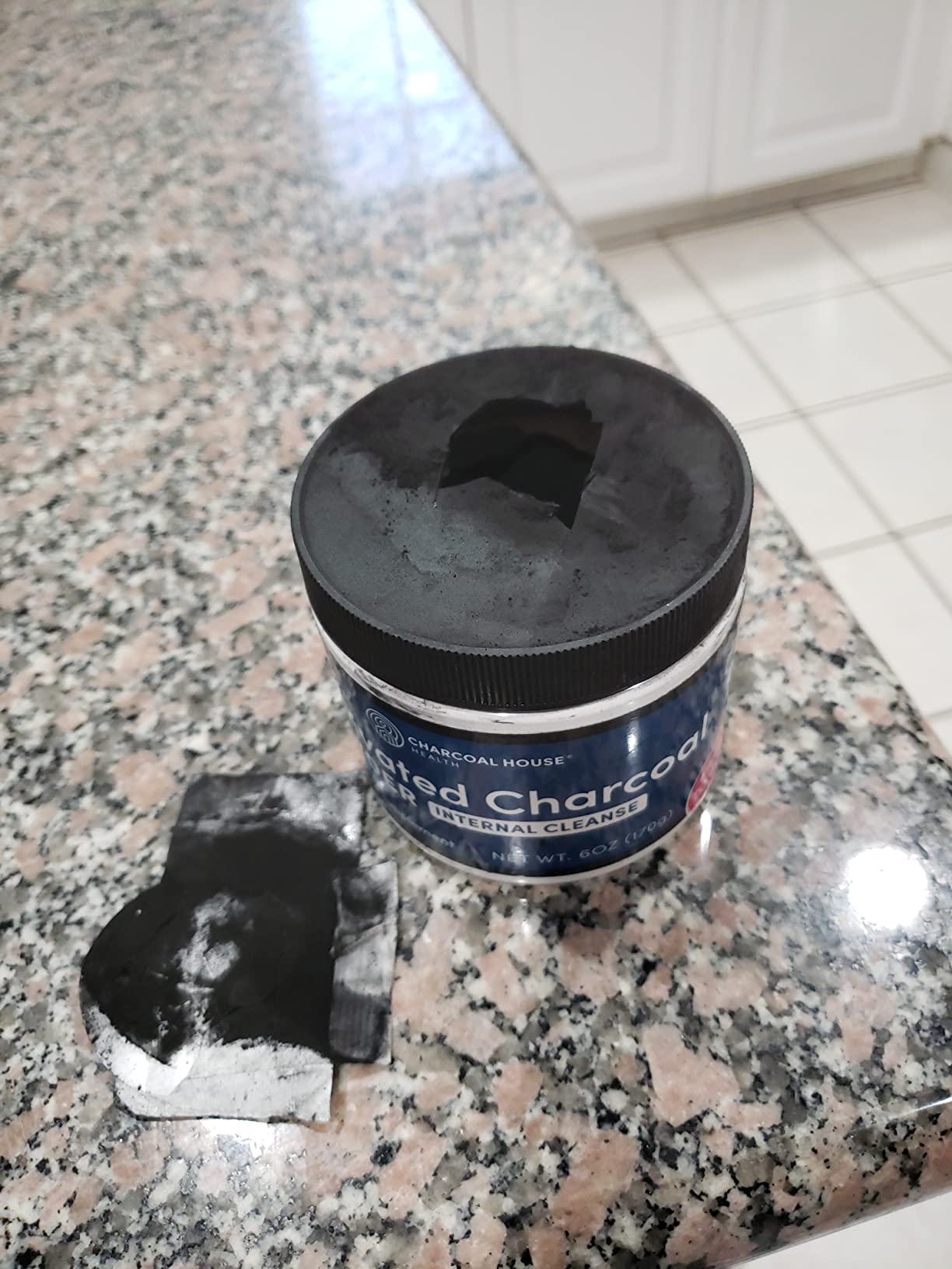 Charcoal House Detox & Cleanse USP Medical Grade Coconut Shell Activated Charcoal Powder for Natural Cleanse & Health - With High Adsorptive & Fast Acting Capacity - 12 oz - 1 Qt customer photo 1