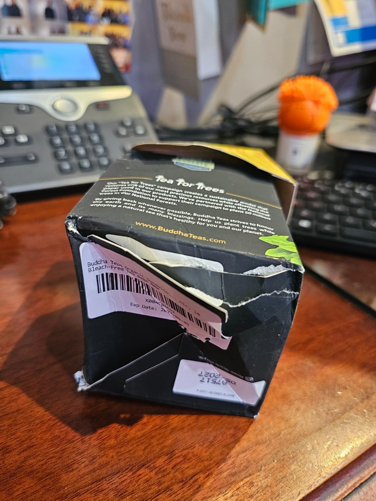 Organic Dandelion Root Tea - 18 Bleach-Free Tea Bags - Caffeine-Free Tea with a Rich, Earthy Taste, Natural Source of Vitamins, Minerals, and Antioxidants, Kosher, GMO-Free customer photo 2