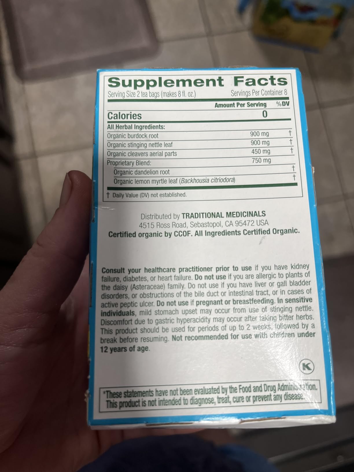 Traditional Medicinals Tea, Organic EveryDay Detox Lemon, Supports Healthy Skin & Liver Function, Detox, 16 Tea Bags customer photo 2