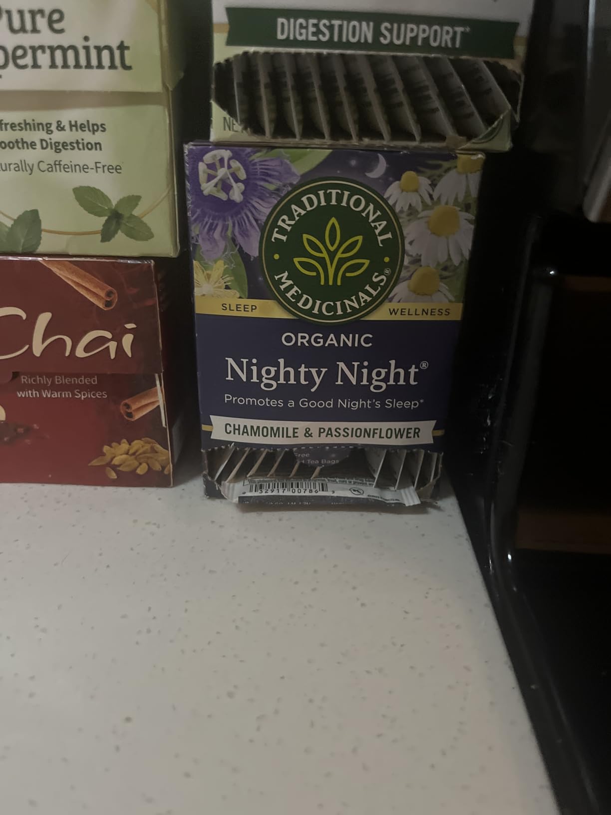 Traditional Medicinals Organic, Nighty Night Tea, Chamomile & Passionflower - Herbal Sleep Aid Teas - Kosher, Non-GMO, Caffeine-Free, Compostable - 16 Tea Bags customer photo 2