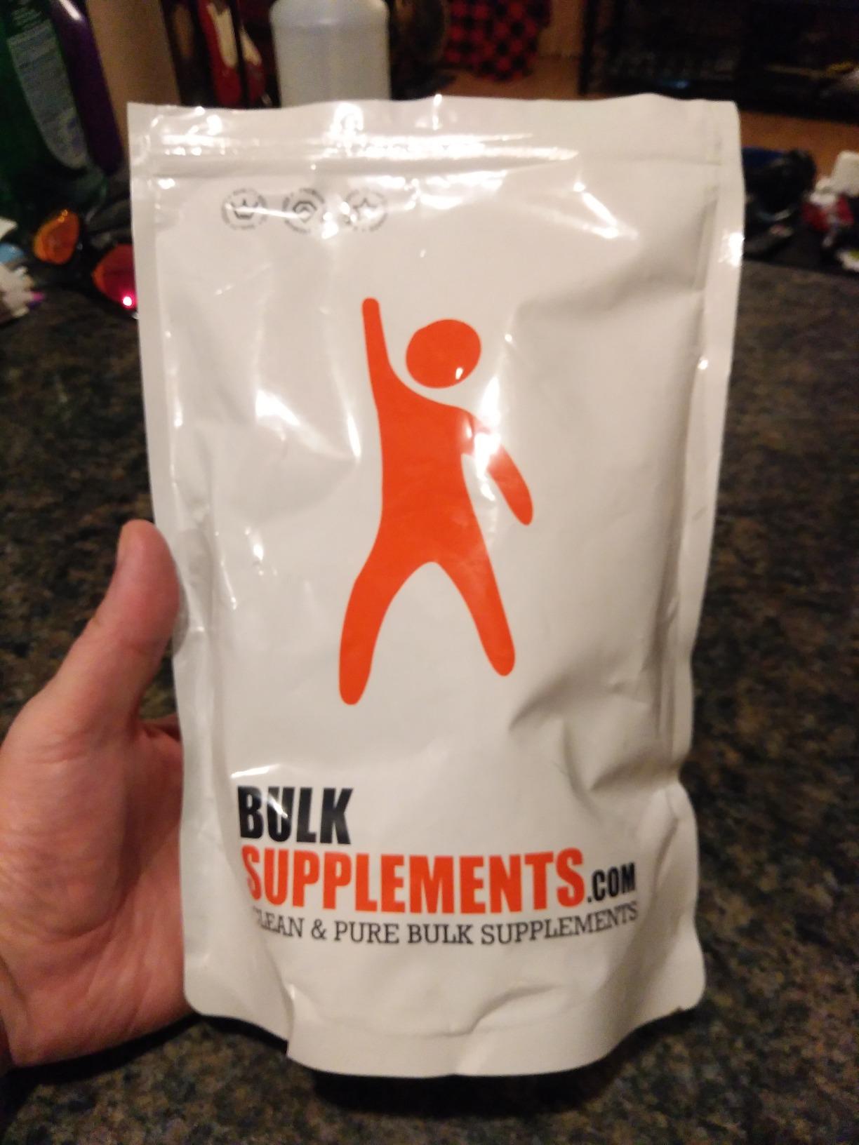 BulkSupplements.com GABA Powder - Gamma Aminobutyric Acid, GABA Supplement, Amino Acid Supplement - Gluten Free, 750mg per Serving, 250g (8.8 oz) customer photo 2