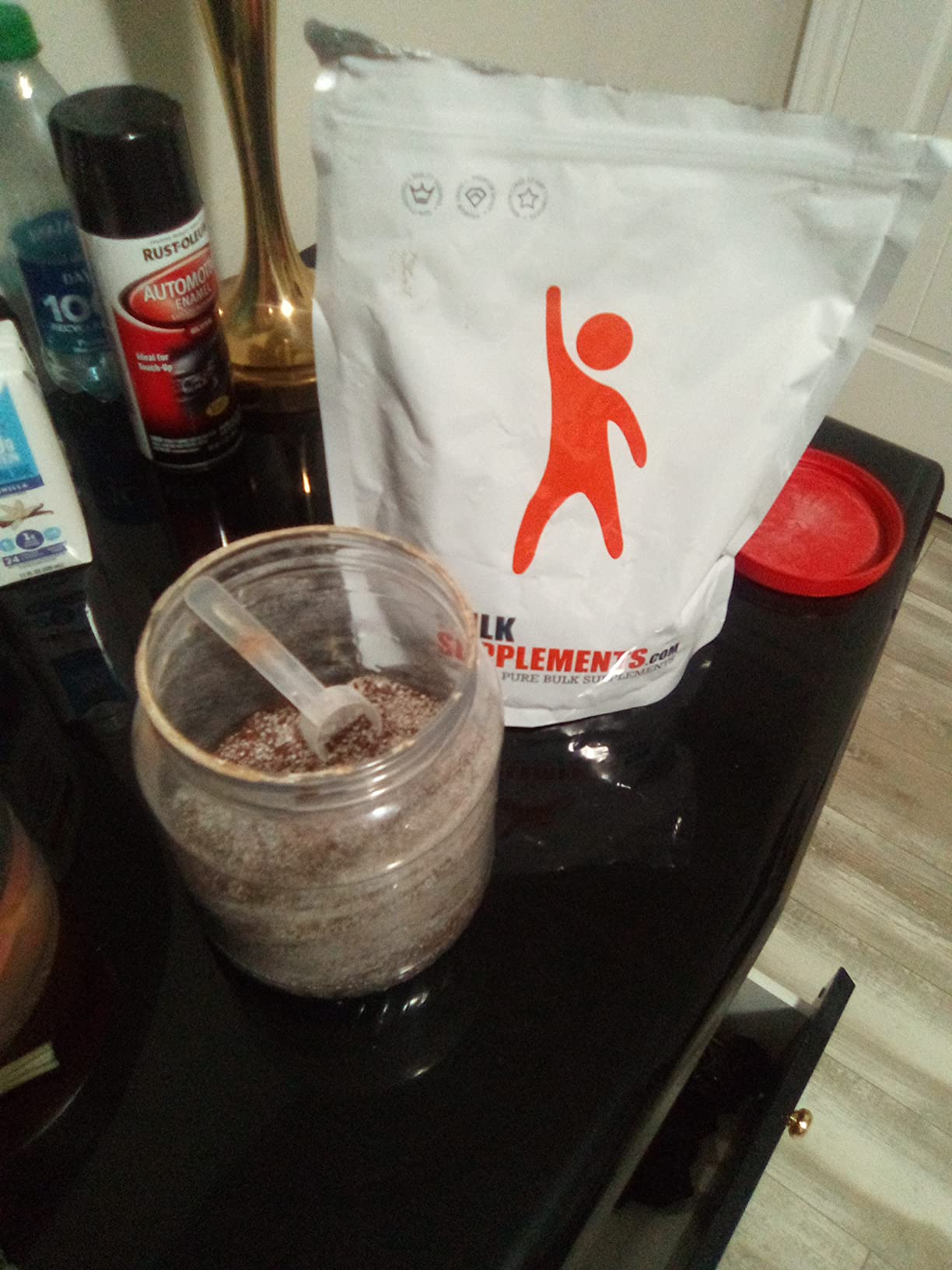 BulkSupplements.com Beta Alanine Powder - Beta-Alanine Supplement, Pre-Workout Supplement - Unflavored & Gluten Free, 3g per Serving, 500g (1.1 lbs) customer photo 2