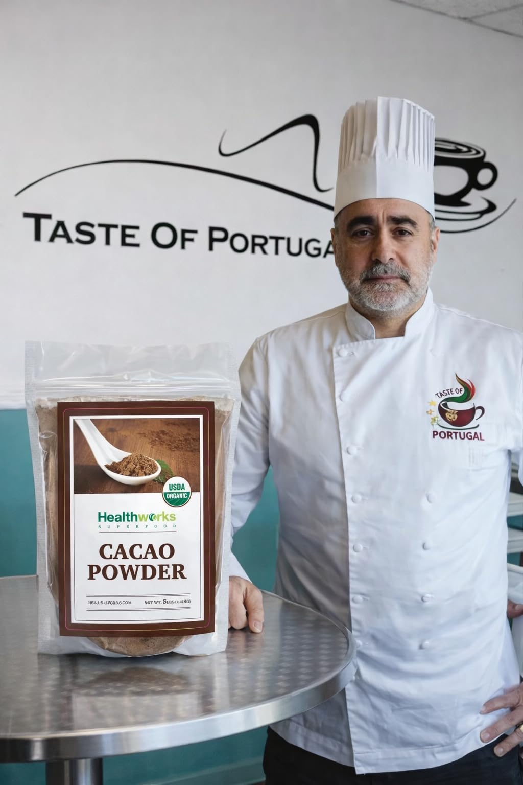 Healthworks Superfoods Organic Cacao Powder - 16 Oz / 1 Lb - Cocoa Chocolate Substitute - Rich Chocolate Flavour - Sugar-Free, Keto, Vegan & Non-GMO - Peruvian Bean/Nut Origin - Antioxidant Superfood customer photo 1