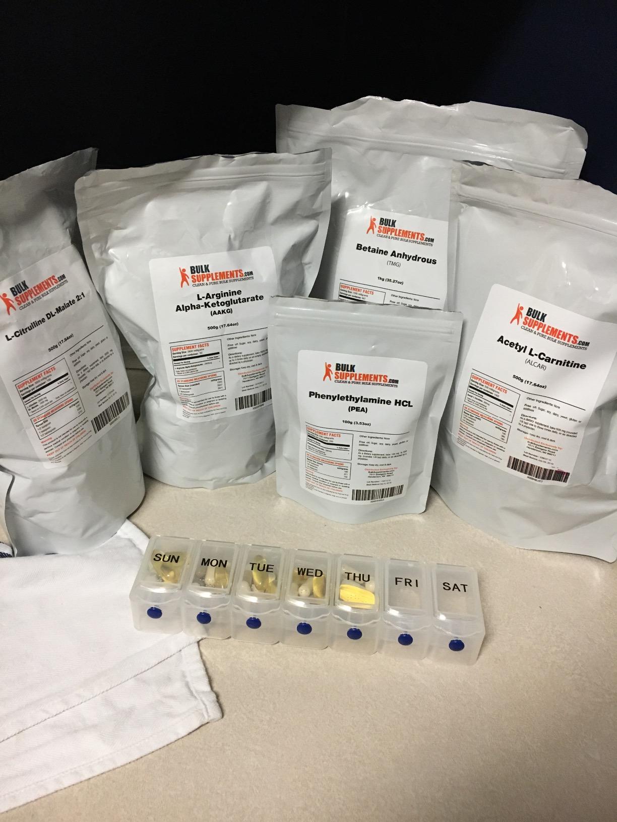 BulkSupplements.com L-Citrulline Malate 2:1 Powder - Nitric Oxide Boost, Citrulline Malate Supplement - Unflavored & Gluten Free - 3g per Servings, 1kg (2.2 lbs) customer photo 2