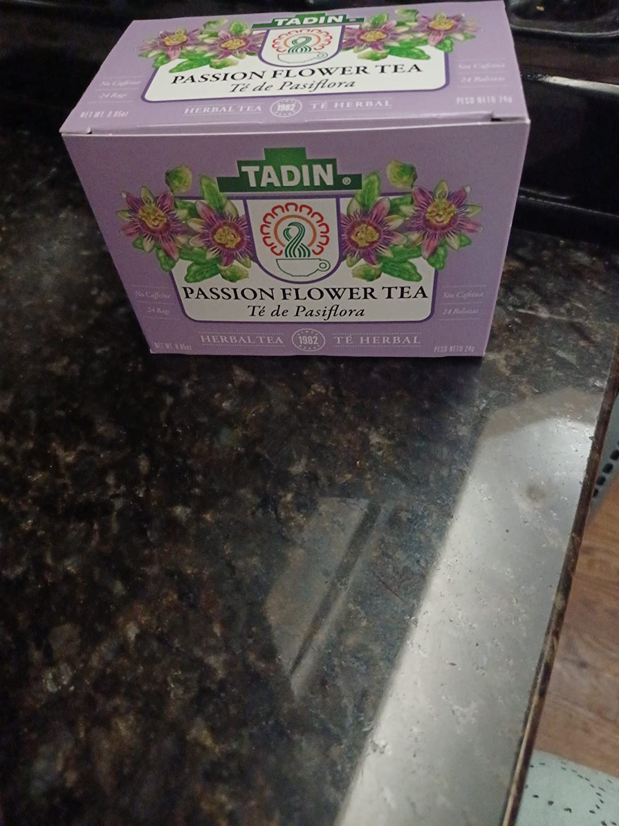 3 PACK Tadin Tea, Pasiflora - Passion Flower Tea, 72 Tea Bags - Relax Mind Muscle Pasiflora customer photo 1