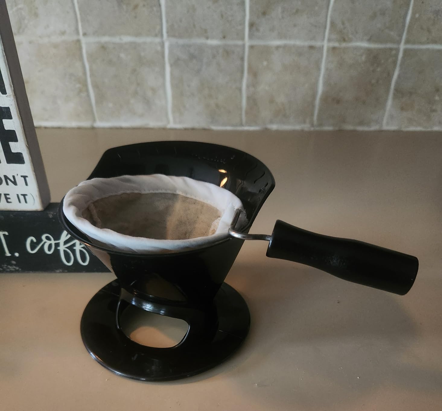 Melitta 64007 1 Cup Black Pour-Over Coffee Brew Cone customer photo 1