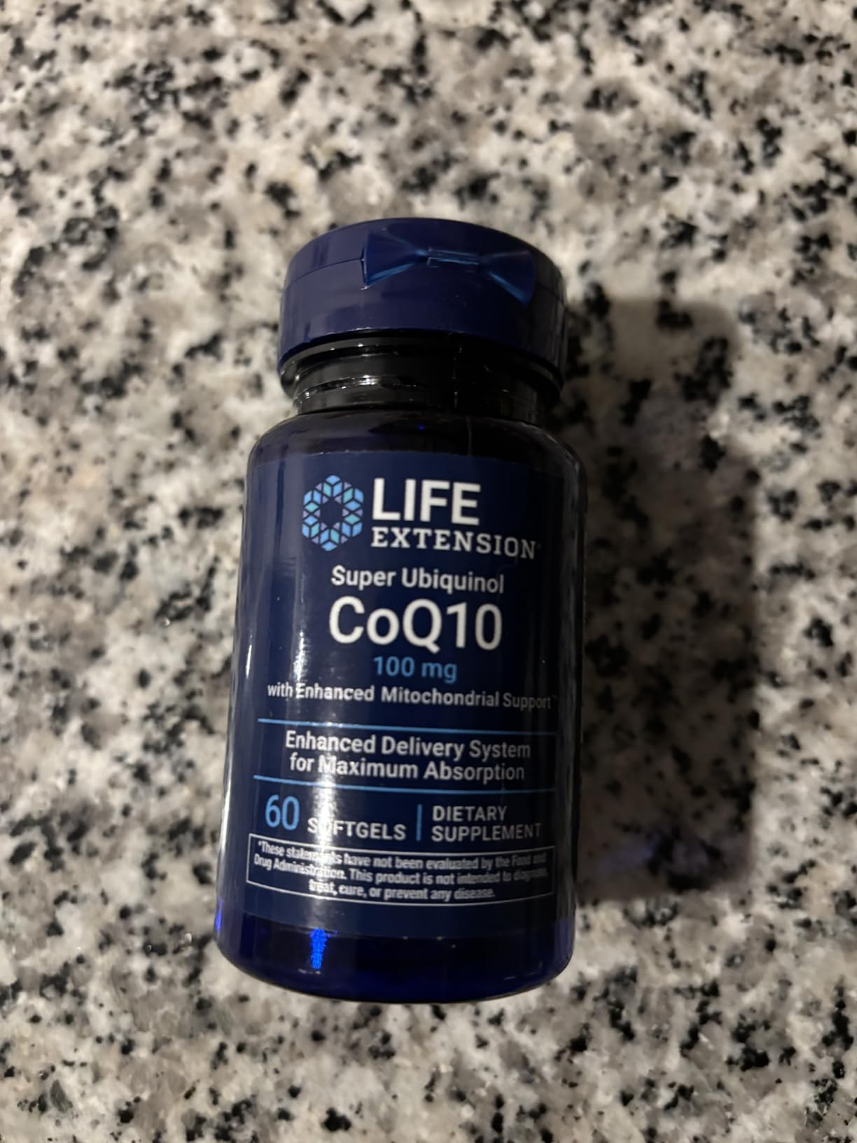 Life Extension Super Ubiquinol CoQ10 with Enhanced Mitochondrial Support, Potent Heart Health & Cellular Energy Production Support, Ultra-absorbable, Gluten-Free, Non-GMO, 100 mg, 60 softgels customer photo 2