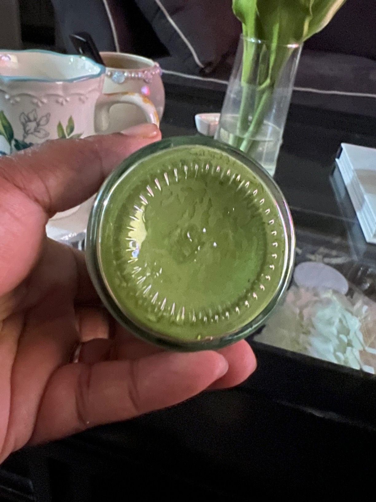 PureChimp Ceremonial Grade Matcha Powder 1.75oz. Pure Japanese Matcha Ceremonial Grade Tea, Shade-Grown in Kagoshima. Antioxidant-Rich Green Tea Powder for Lattes. Recyclable Glass Jar, Unsweetened customer photo 2