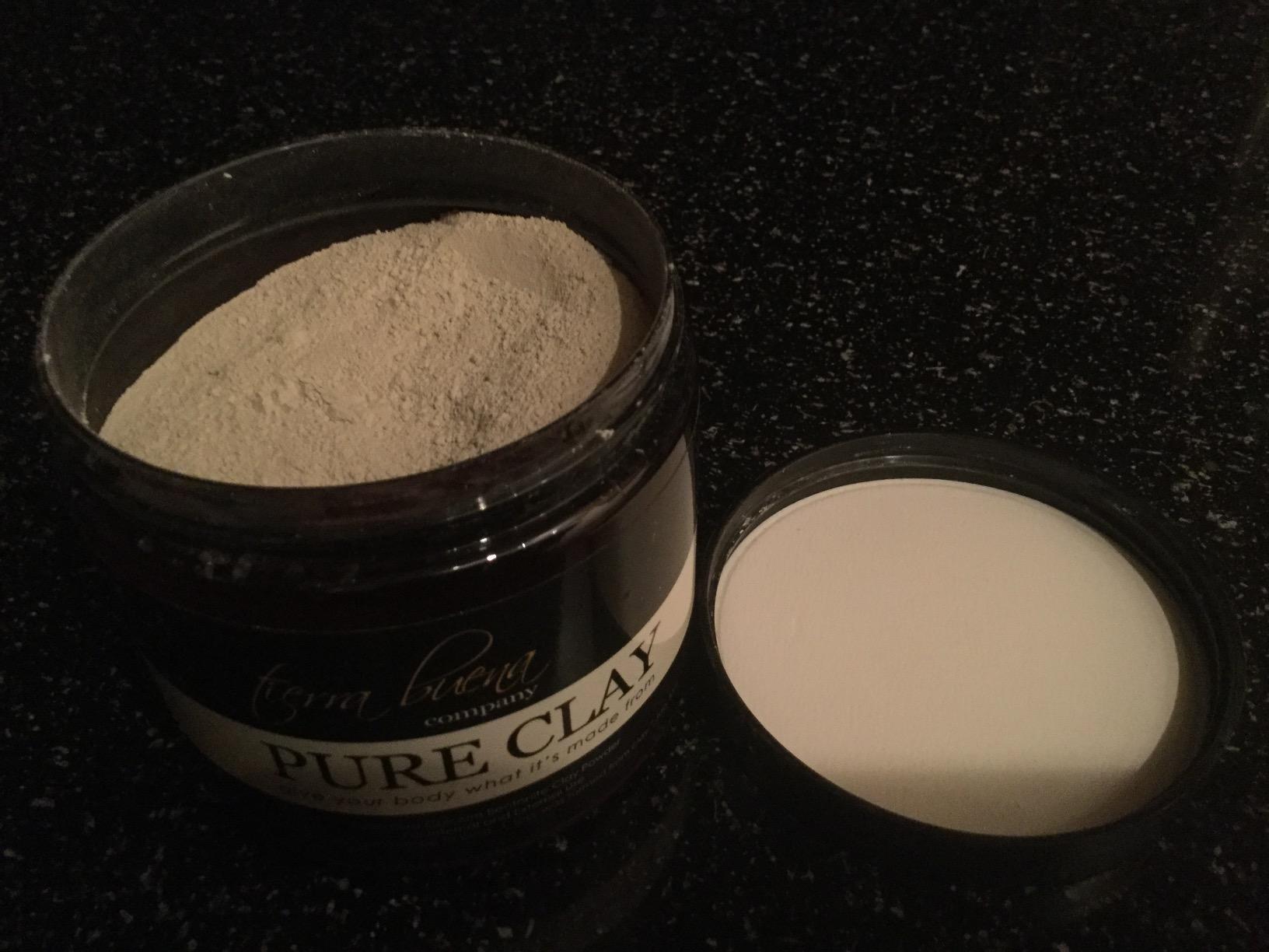 Pure Clay Detox | Therapeutic Grade Calcium Bentonite Clay Powder | GRAS-Affirmed | Indian Healing Face Mask | Deep Pore Cleansing | Body Wrap Hair Mask Bath | Ultra Fine | 16 oz | Acne Oily Skin Foot customer photo 1