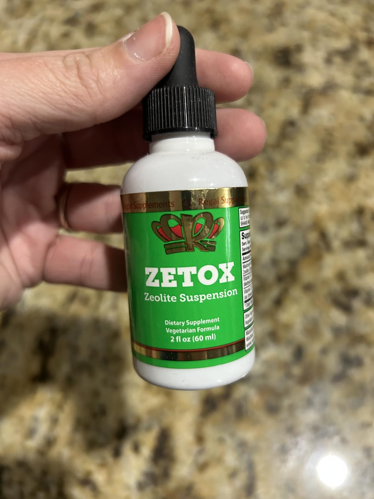 ZETOX | Zeolite Detox for Kids and Adults | Enhanced with Methyl Vitamin B12 and D3 | Premium Grade Liquid Clinoptilolite Zeolite Drops | Supports Gentle Daily Detox, Energy, and Focus (60 Servings) customer photo 2