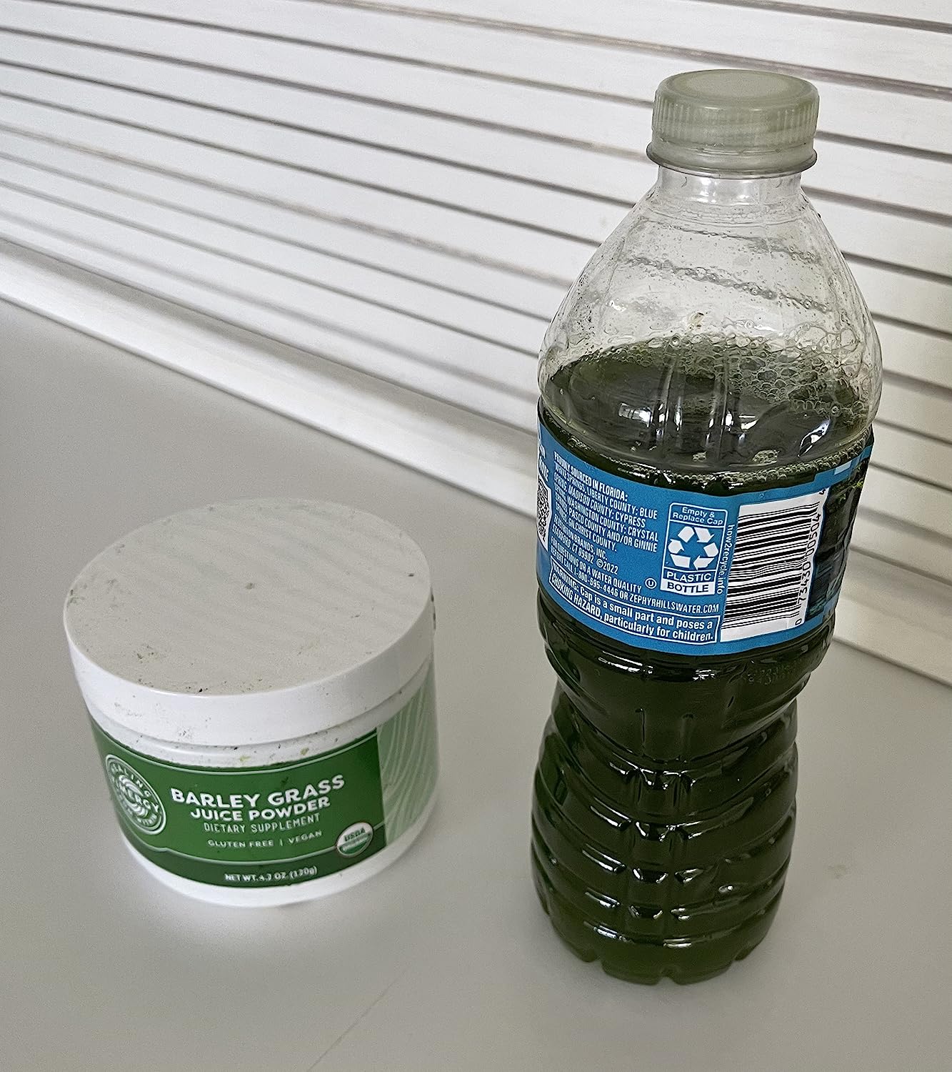 Vimergy Barley Grass Juice Powder Dietary Supplement - 0.8g per Serving (312 Servings) - Clean Superfood Formula - Promotes Cardiovascular Health - Organic, Vegan & Gluten-Free - Regular Size 250g customer photo 2