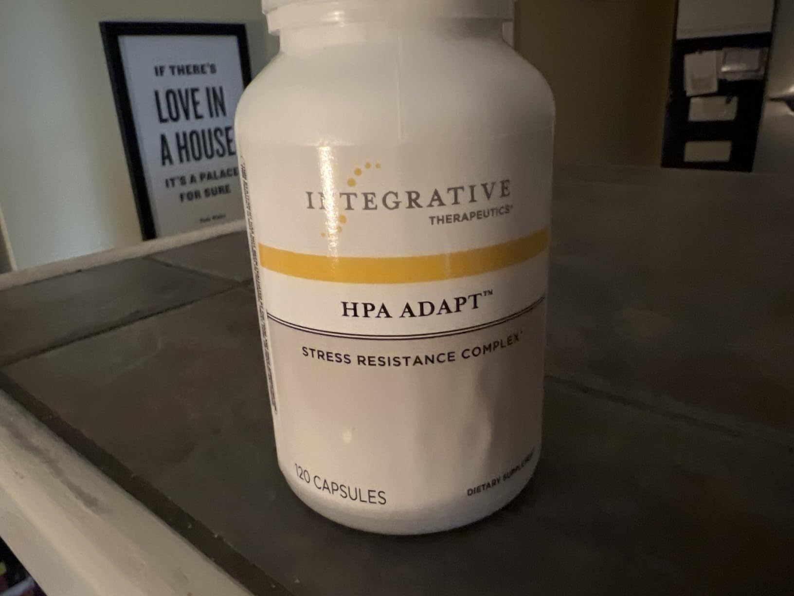 Integrative Therapeutics HPA Adapt - Adaptogenic Supplement for Stress Support* - Includes Ashwagandha, Rhodiola & Other Adaptogenic Herbs* - Vegan, Dairy-Free & Gluten-Free - 120 Capsules customer photo 1