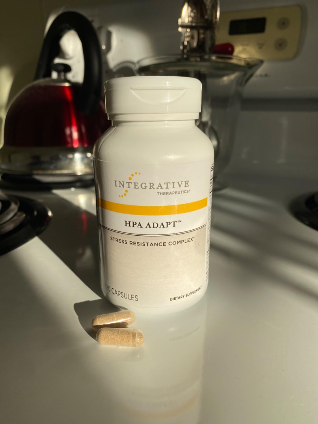 Integrative Therapeutics HPA Adapt - Adaptogenic Supplement for Stress Support* - Includes Ashwagandha, Rhodiola & Other Adaptogenic Herbs* - Vegan, Dairy-Free & Gluten-Free - 120 Capsules customer photo 2