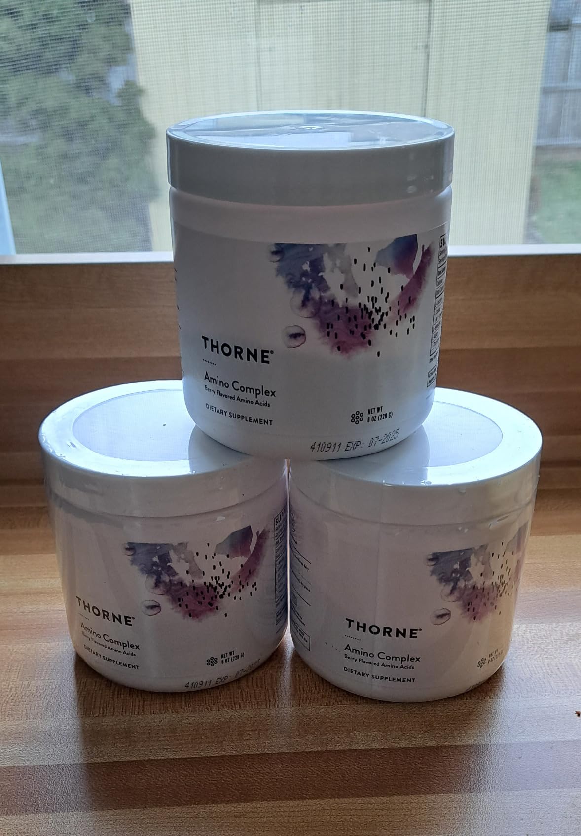 THORNE - Amino Complex - Clinically-Validated EAA and BCAA Powder for Pre or Post-Workout - Promotes Lean Muscle Mass & Exercise Recovery - Berry - NSF Certified for Sport - Dairy-Free - 30 Servings customer photo 2