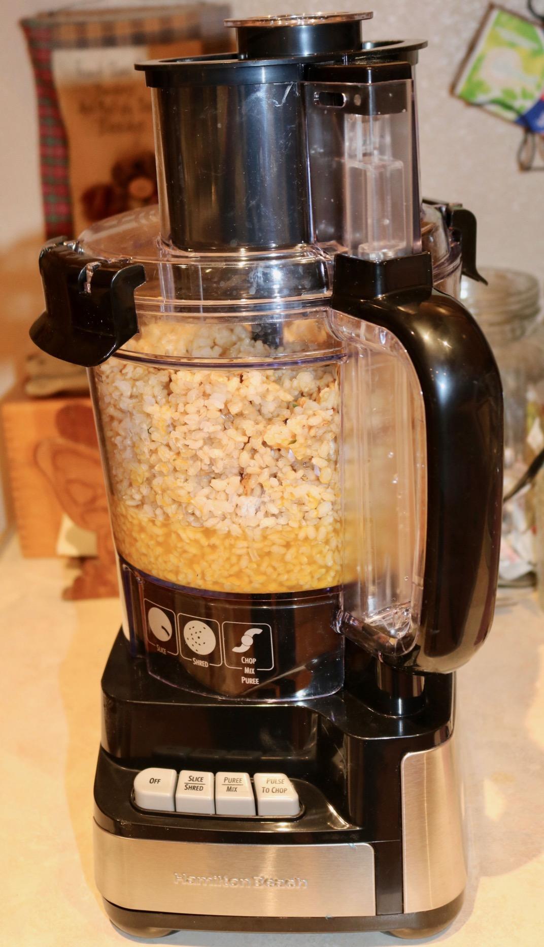 Hamilton Beach 12 Cup Stack & Snap Food Processor and Vegetable Chopper | BPA Free | Stainless Steel Blades | 2-Speed 450 Watt Motor |Easy Stacking Assembly | Black | 70725A customer photo 2