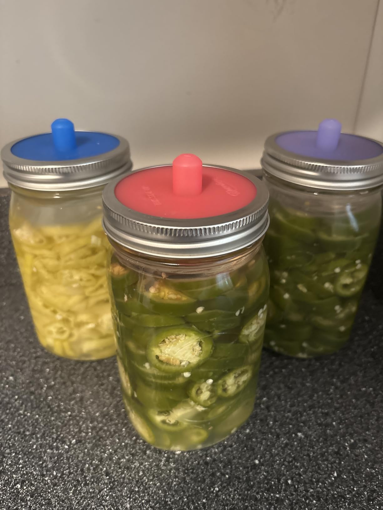 Masontops Pickle Pebble Glass Fermenting Weights - Small Mouth Size For Mason Jar Fermentation Kit customer photo 2