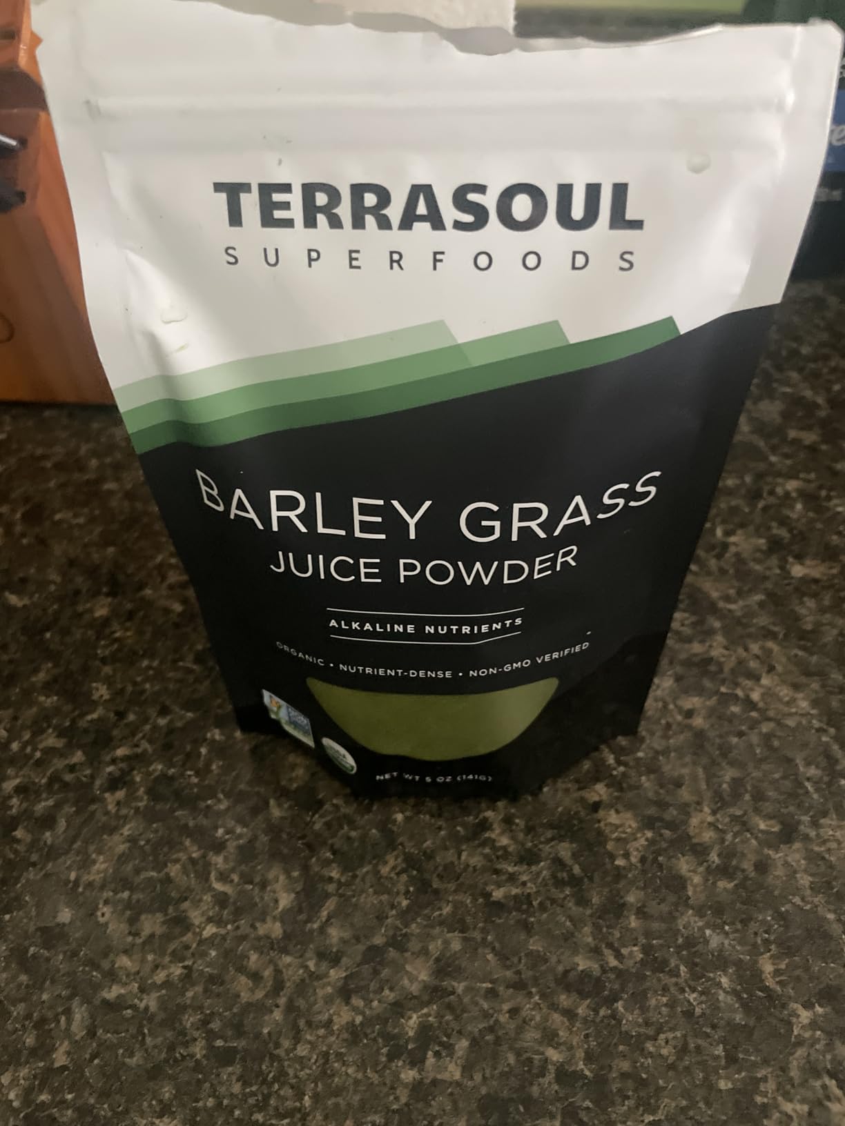 Terrasoul Superfoods Organic Barley Grass Juice Powder, 5 Oz - USA Grown | Made From Concentrated Juice | Superior to Barley Grass customer photo 2