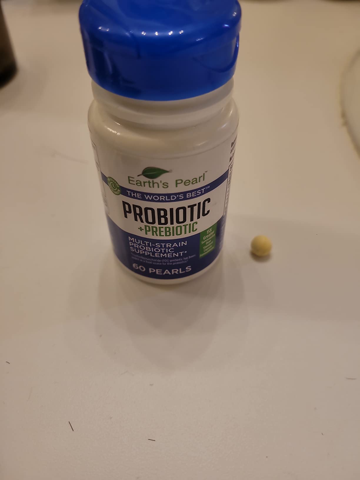Earth's Pearl Probiotics for Women & Men & Kids - Pearl-Shaped Probiotic & Prebiotics with BIO-Tract, 4 Billion CFU, Gut Health Support (60-Day Supply) customer photo 2
