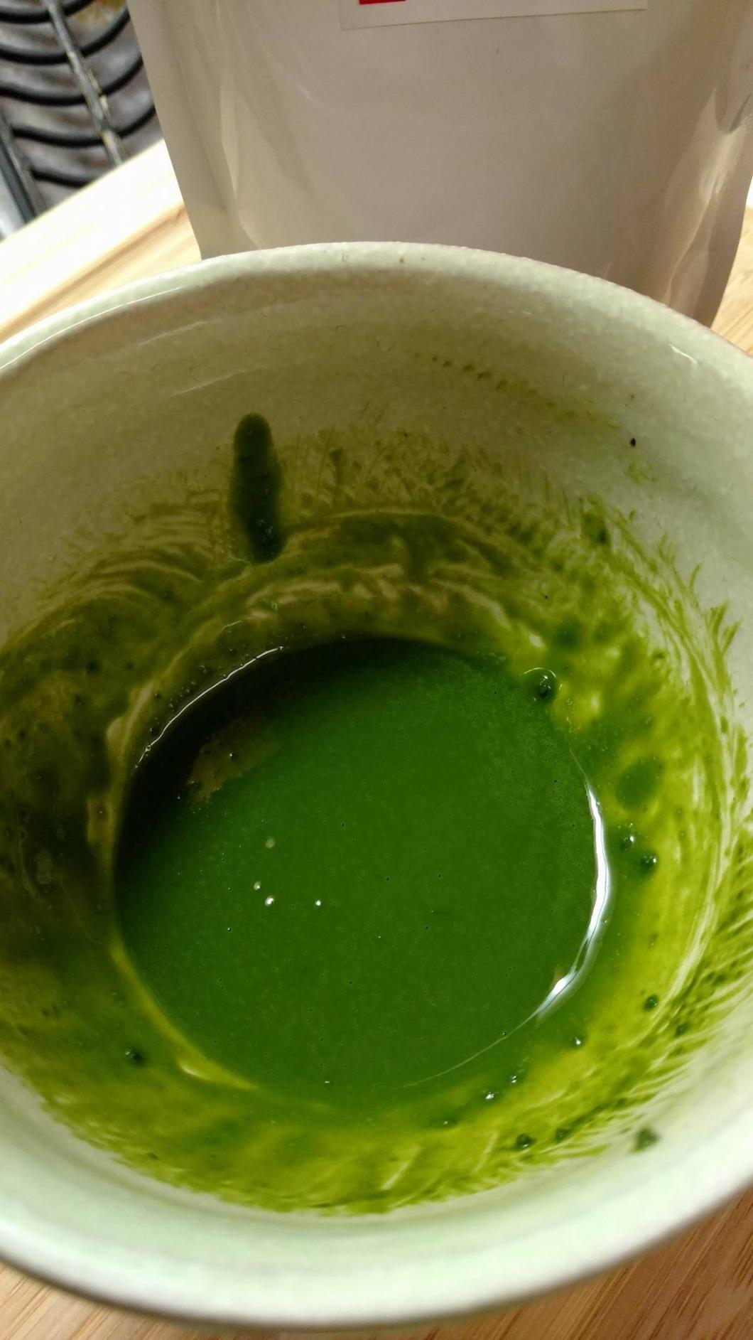 Ocha & Co. Shizuoka Organic Matcha - Ceremonial Grade - ECO JAS Organic Certified - Japanese First-Harvest Matcha Green Tea Powder, Traditionally Stone-Milled, 100g customer photo 1