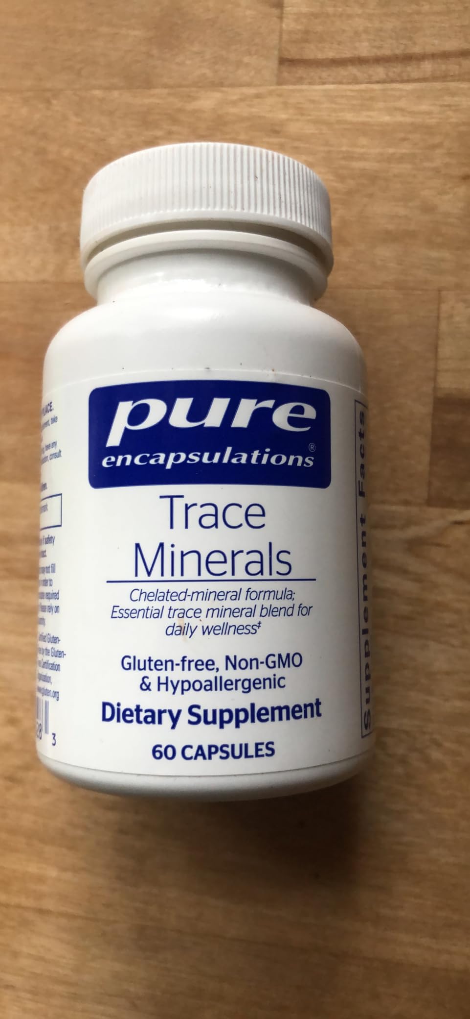 Pure Encapsulations Trace Minerals - Multimineral Supplement - Mineral Supplement - Supports Metabolism & Cellular Function - Gluten Free & Vegan - 60 Capsules customer photo 1