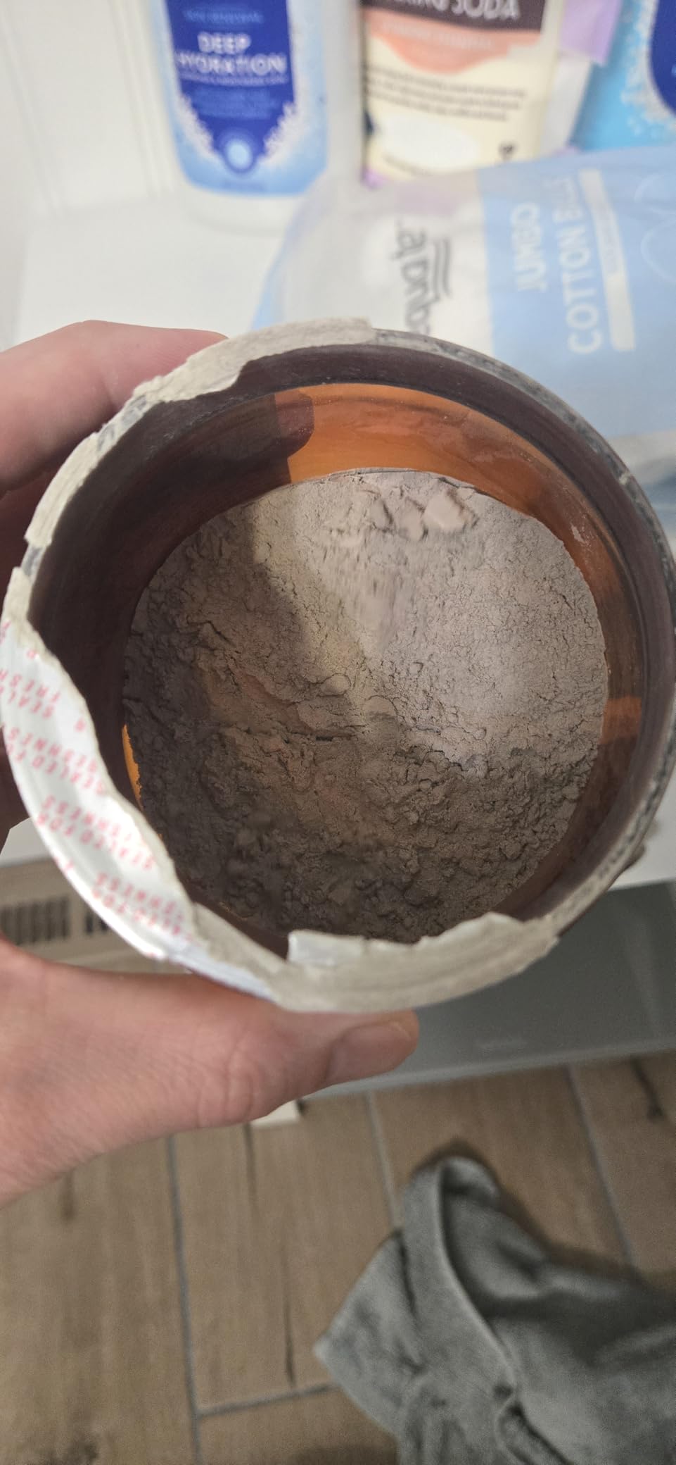 Molivera Organics Premium 1 lb Bentonite Clay Pure, Natural Detoxifying Clay for Face Masks, Hair Care & More - Best Healing Clay - USA Made customer photo 1