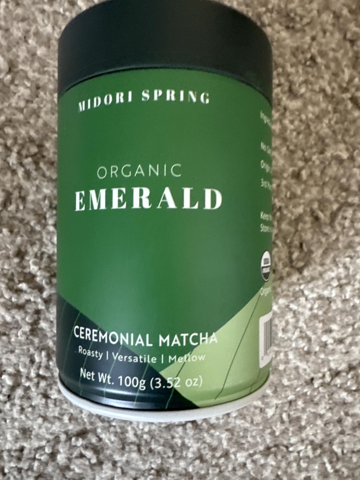 Midori Spring Organic Authentic Japanese Ceremonial Matcha Powder Emerald, USDA Organic, Kosher, Vegan customer photo 2