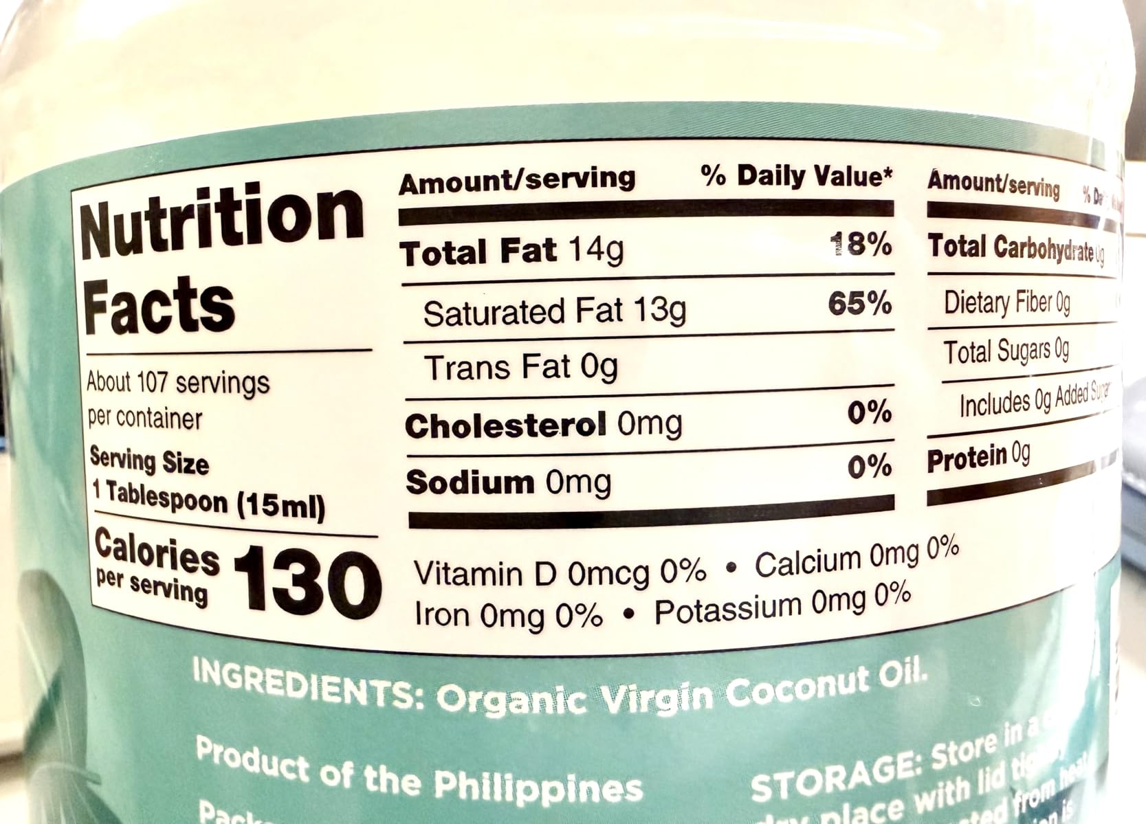Island Fresh Organic Coconut Oil, Extra Virgin, Cold-Pressed, 54 fl oz - USDA Organic, Non-GMO for Cooking, Baking, Hair and Skin customer photo 1