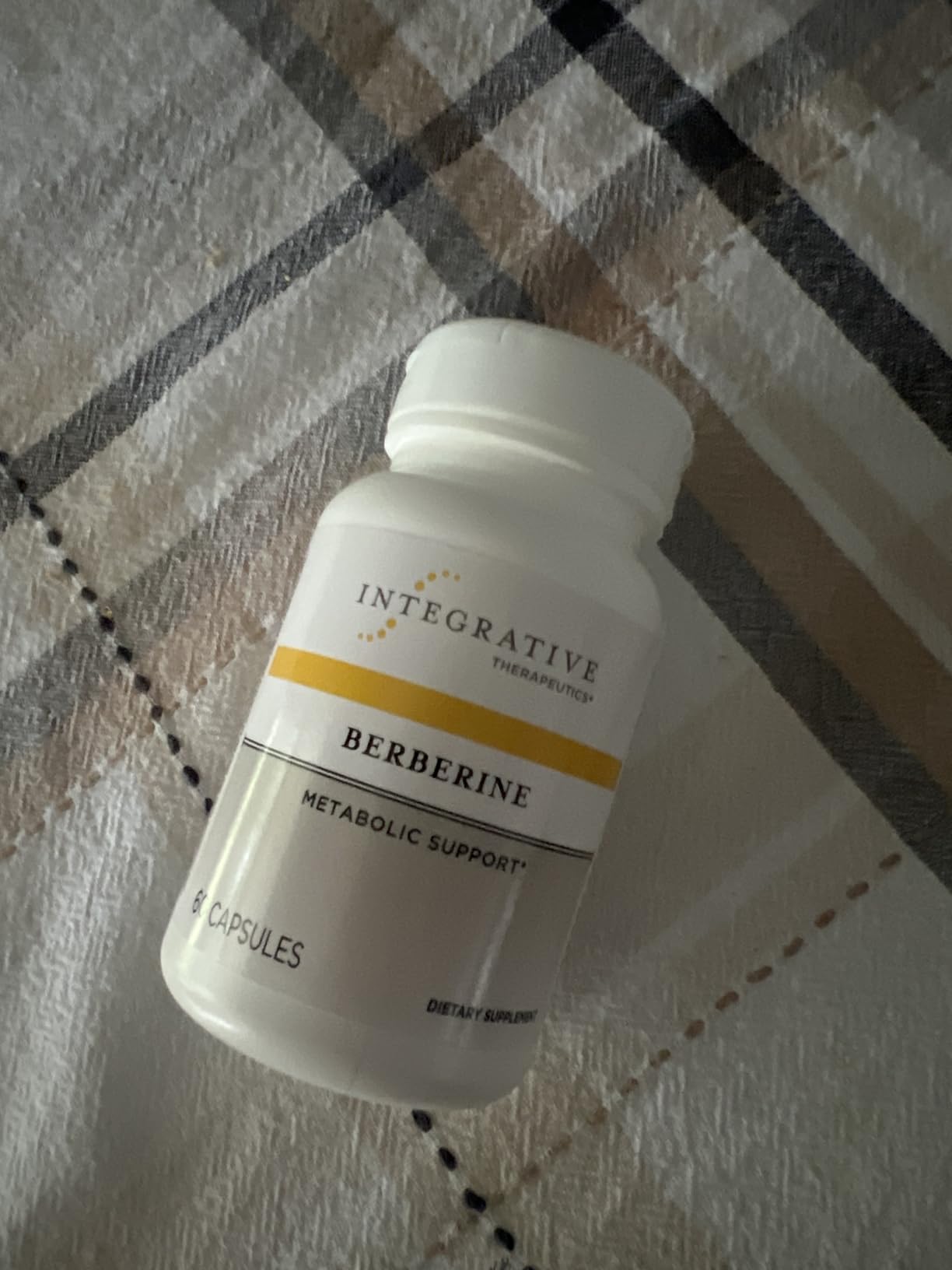 Integrative Therapeutics Berberine 1500mg - Supports Metabolic Health & Cellular Energy Metabolism - Third-Party Tested - Practitioner-Trusted Quality - Dairy-Free & Gluten-Free - 60 Capsules customer photo 1