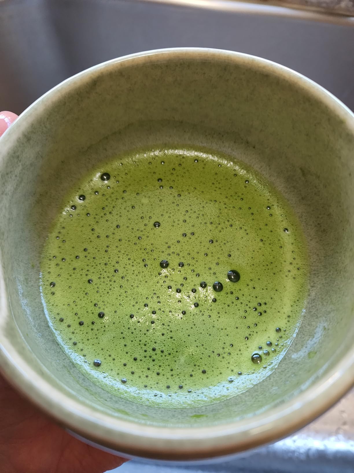 Jade Leaf Matcha Organic Ceremonial Grade Matcha Green Tea Powder - 100% Pure Japanese First Harvest Green Tea for Ceremonies, Usucha, Lattes 30g / 1.06 Ounce Tin customer photo 1