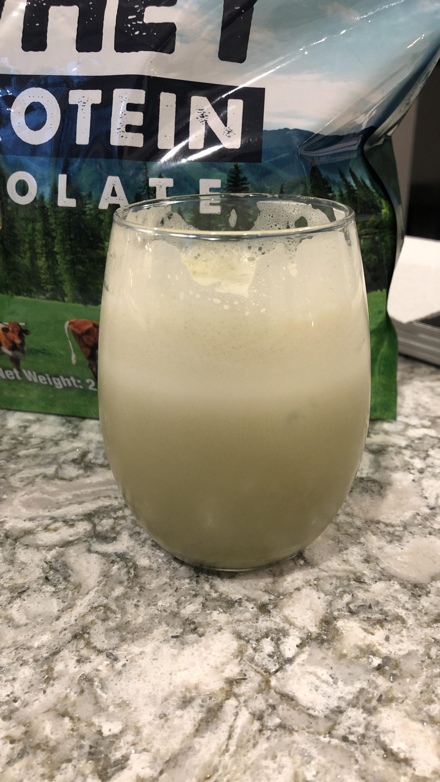 Opportuniteas Grass Fed Whey Isolate Protein Powder - Unflavored, Heavy-Metal Tested, 28g Protein, Sourced from Ireland, Hormone-Free, Non-GMO, Packaged in USA - 1lb customer photo 2