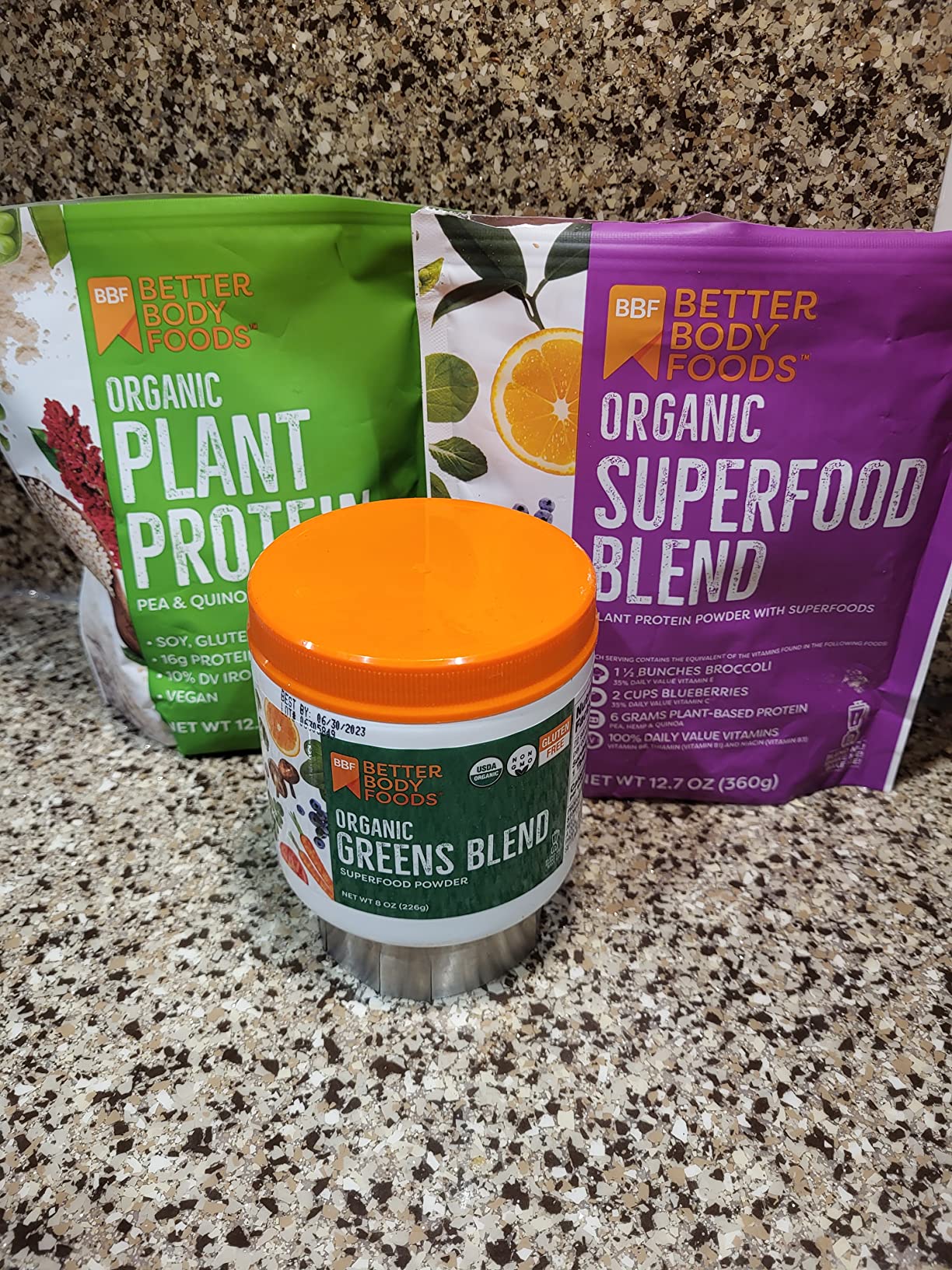 BetterBody Foods Organic Superfood Powder with Protein, Vitamins C, E, and B12 (12.7 oz.) customer photo 1