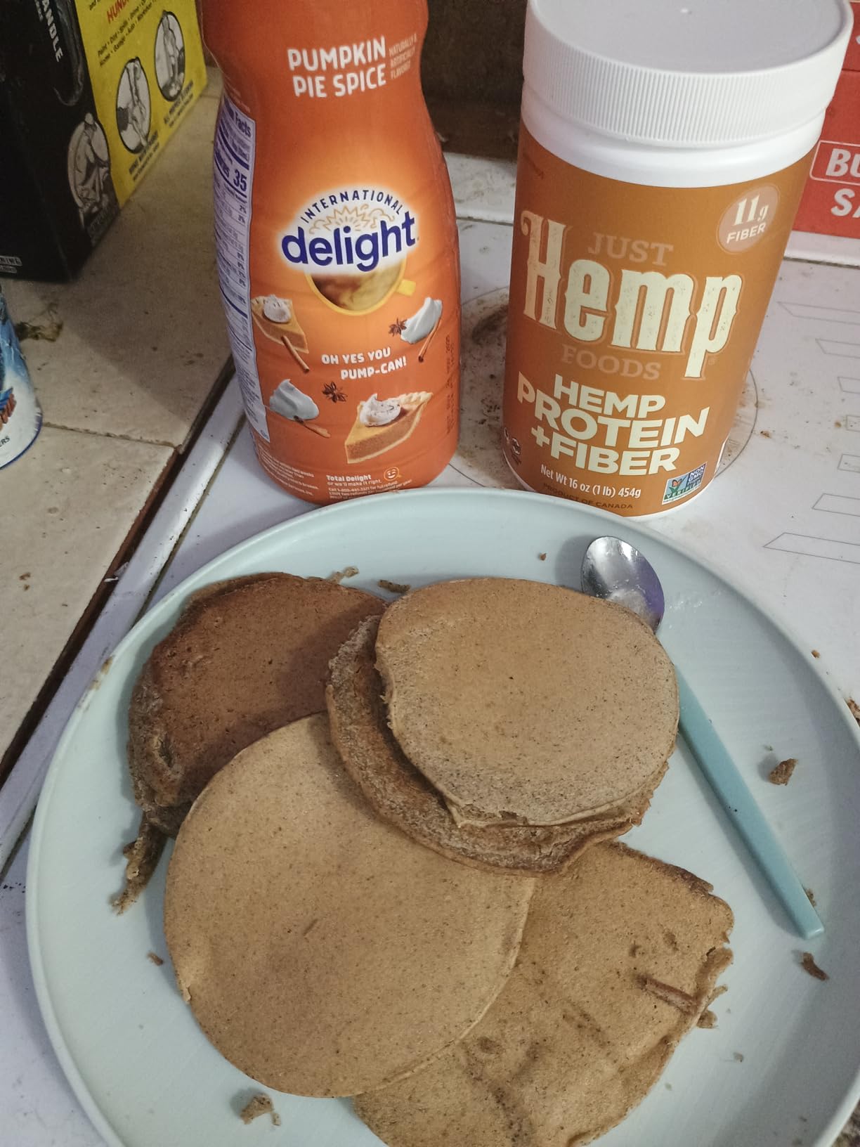 Just Hemp Foods Hemp Protein Powder Plus Fiber, Non-GMO Verified with 11g of Protein & 11g of Fiber per Serving, 16 oz - Packaging May Vary customer photo 1