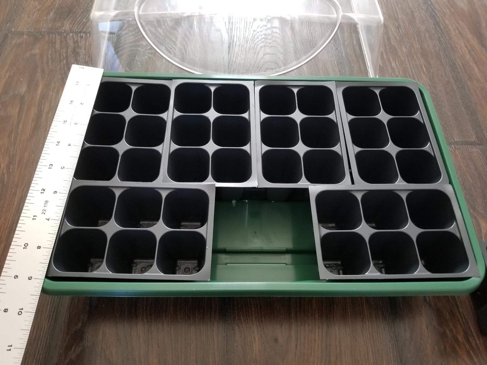 EarlyGrow 70738 Medium Domed Propagator, 15