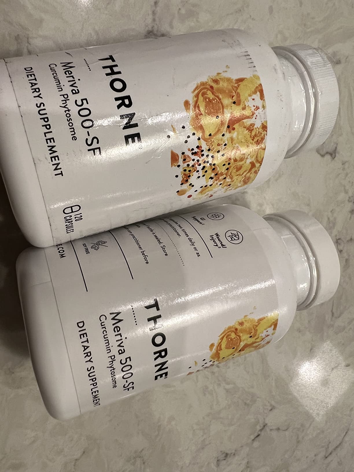 THORNE - Curcumin Phytosome 1000 mg (Meriva) - Clinically Studied, High Absorption - Supports Healthy Inflammatory Response in Joints, Muscles, GI Tract, Liver, Brain & Nerves* - 60 Servings customer photo 2
