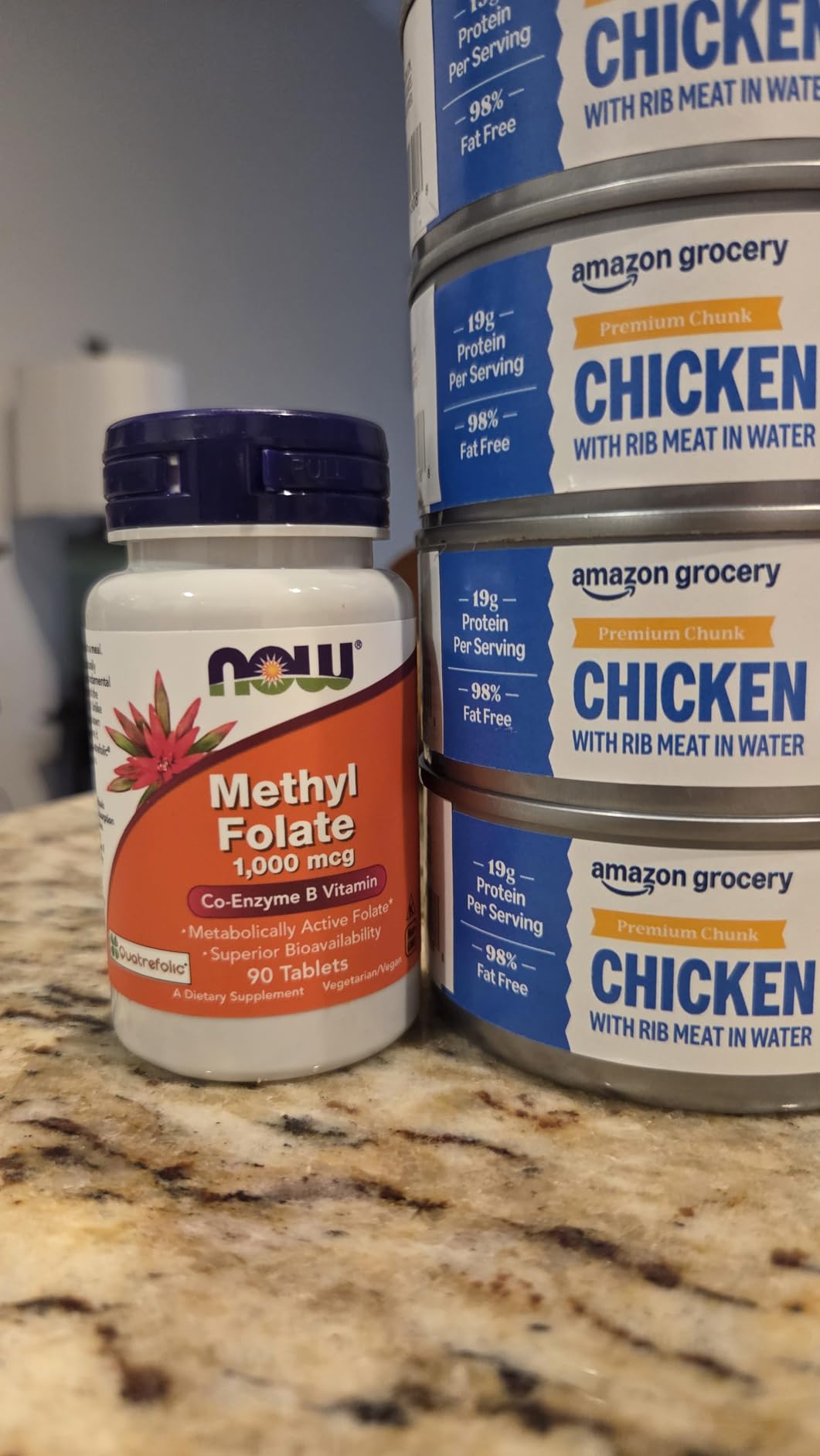 NOW Foods Supplements, Methyl Folate 1,000 mcg, Metabolically Active Folate, Co-Enzyme B Vitamin, 90 Tablets customer photo 1
