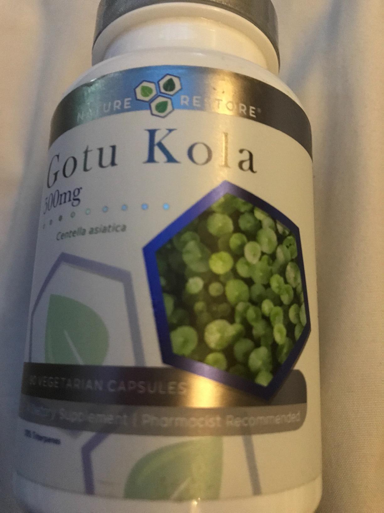 Nature Restore Gotu Kola Extract Supplement, 10 Percent Triterpenes Maximum Effectiveness, Manufactured in USA, 90 Capsules, Non GMO, Gluten Free, Vegan customer photo 2