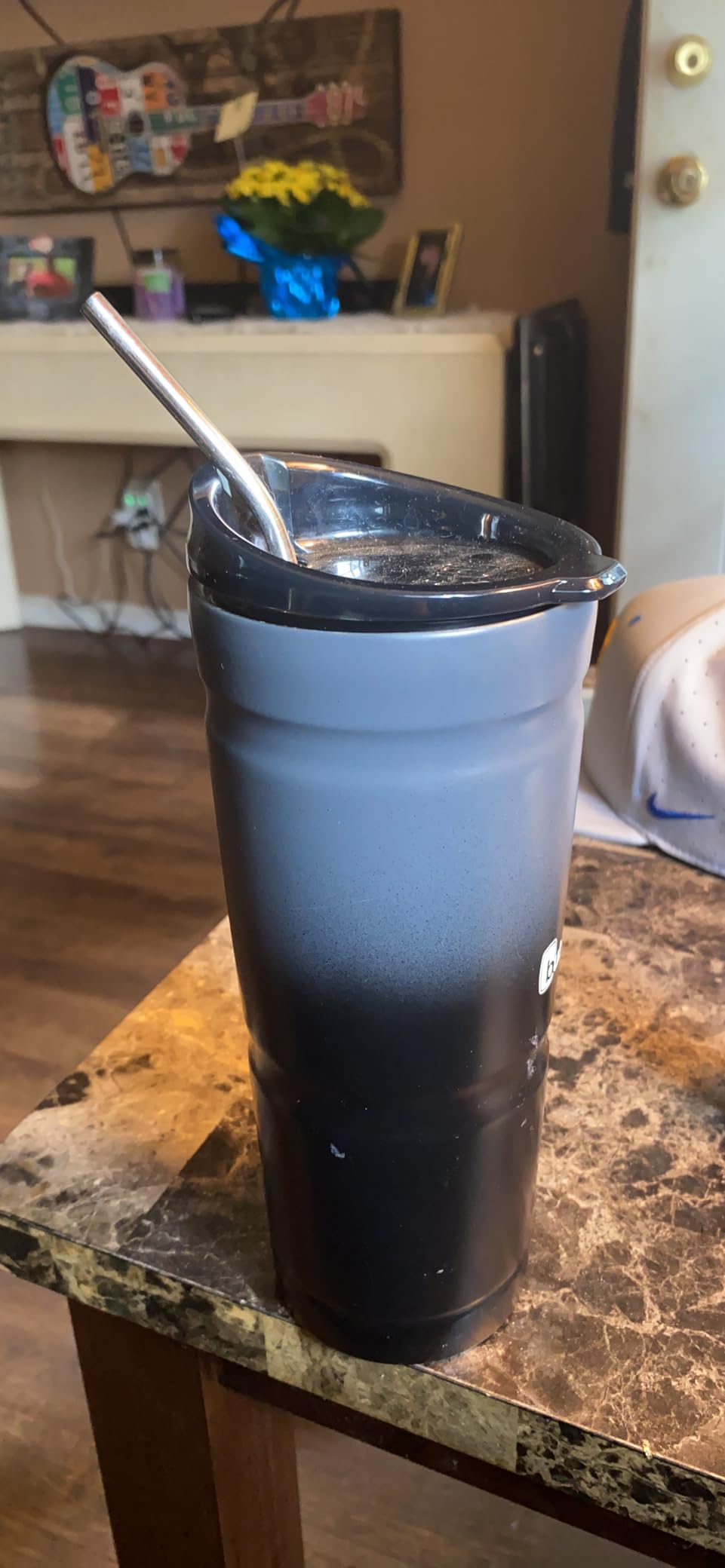 Besteek Home 6 Pcs Stainless Steel Straws, Reusable Metal Straws for 30 oz & 20 oz Tumblers Cups Mugs Cold Beverage, Cleaning Brush Included customer photo 1