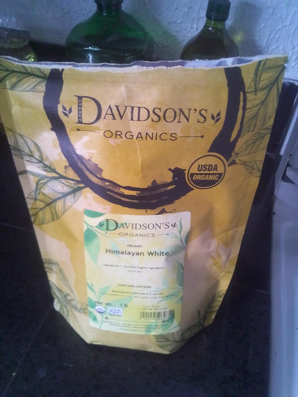 Davidson's Organics, Himalayan White, Loose Leaf Tea, 16-Ounce Bag customer photo 1