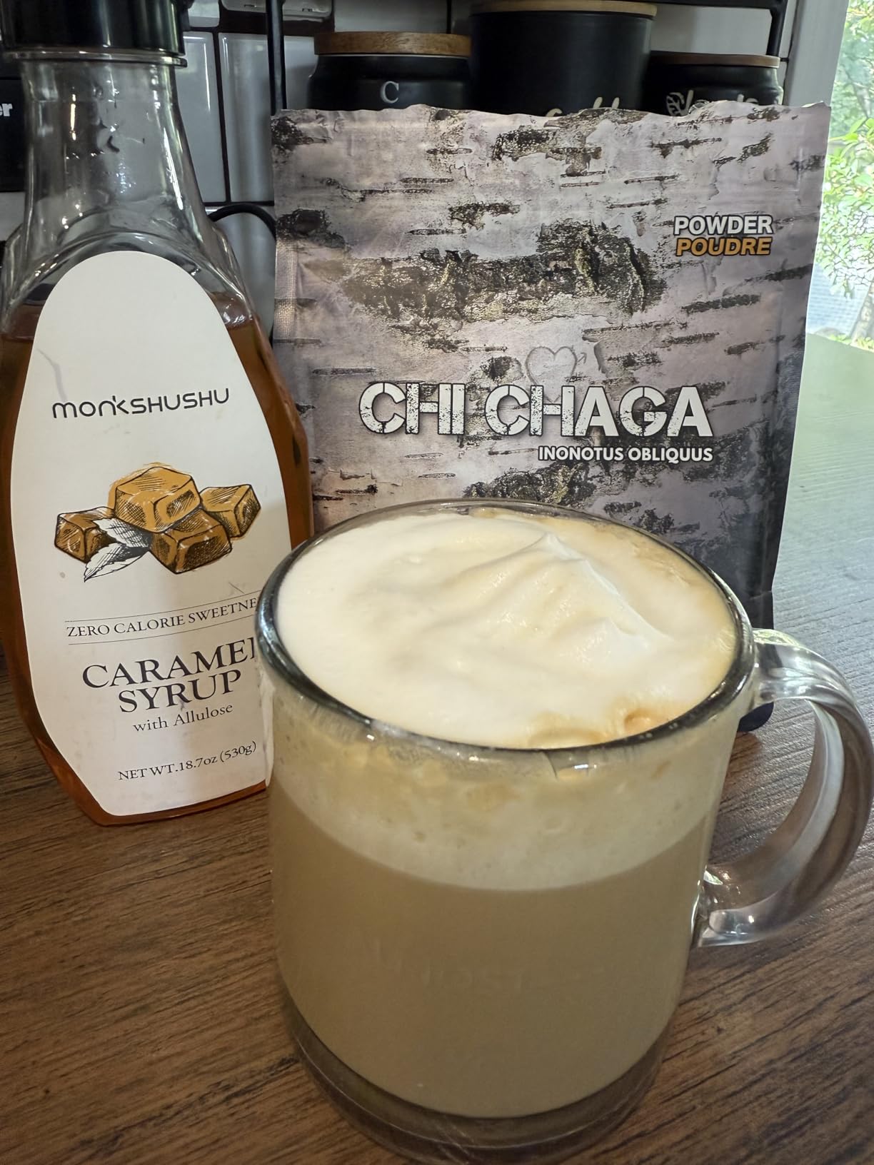 Premium Organic Chaga Mushroom Powder - 8 oz of Authentic 100% Wild Harvested Canadian Chaga Tea customer photo 1