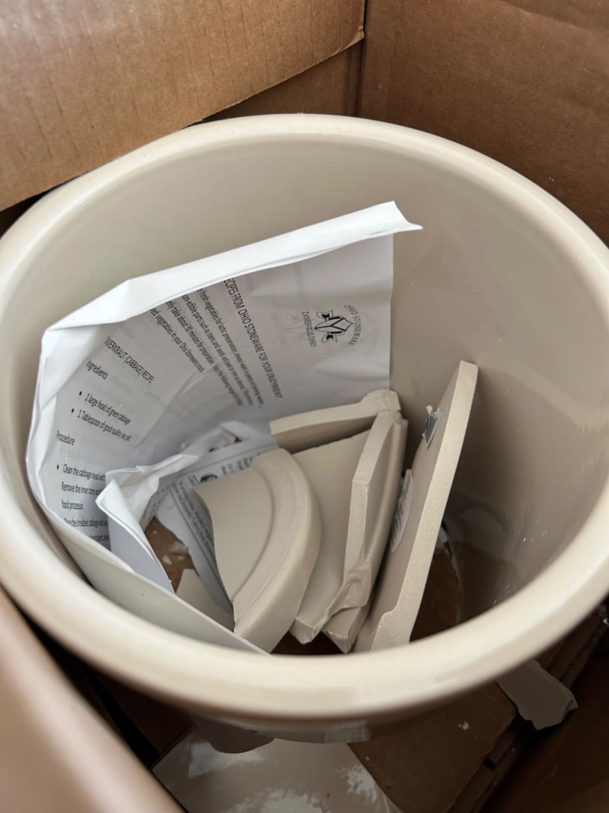 Stoneware Crock 1gal Set customer photo 2