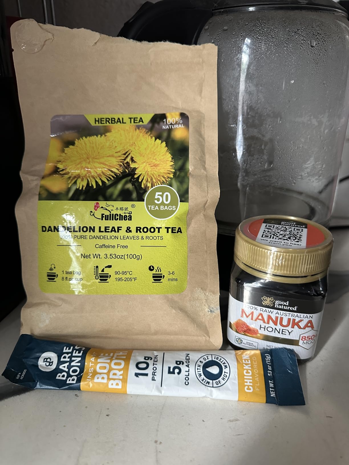 Good Natured Manuka Honey (MGO 850+) - High Grade Raw Manuka Honey Medical Grade, Non-GMO, Lab-Tested & AMHA Certified, BPA-free, 8.8 oz customer photo 2