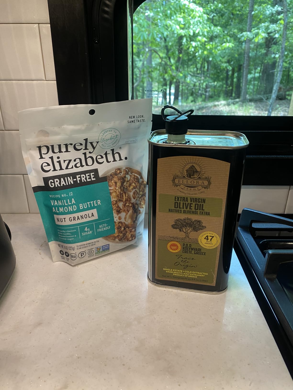 Ellora Farms Olive Oil Extra Virgin, Certified Single Estate PDO, High Polyphenol Extra Virgin Olive Oil, Cold Pressed & Traceable EVOO, Kosher, Crete, Greece 33.8 Fl oz (1 Ltr) customer photo 1