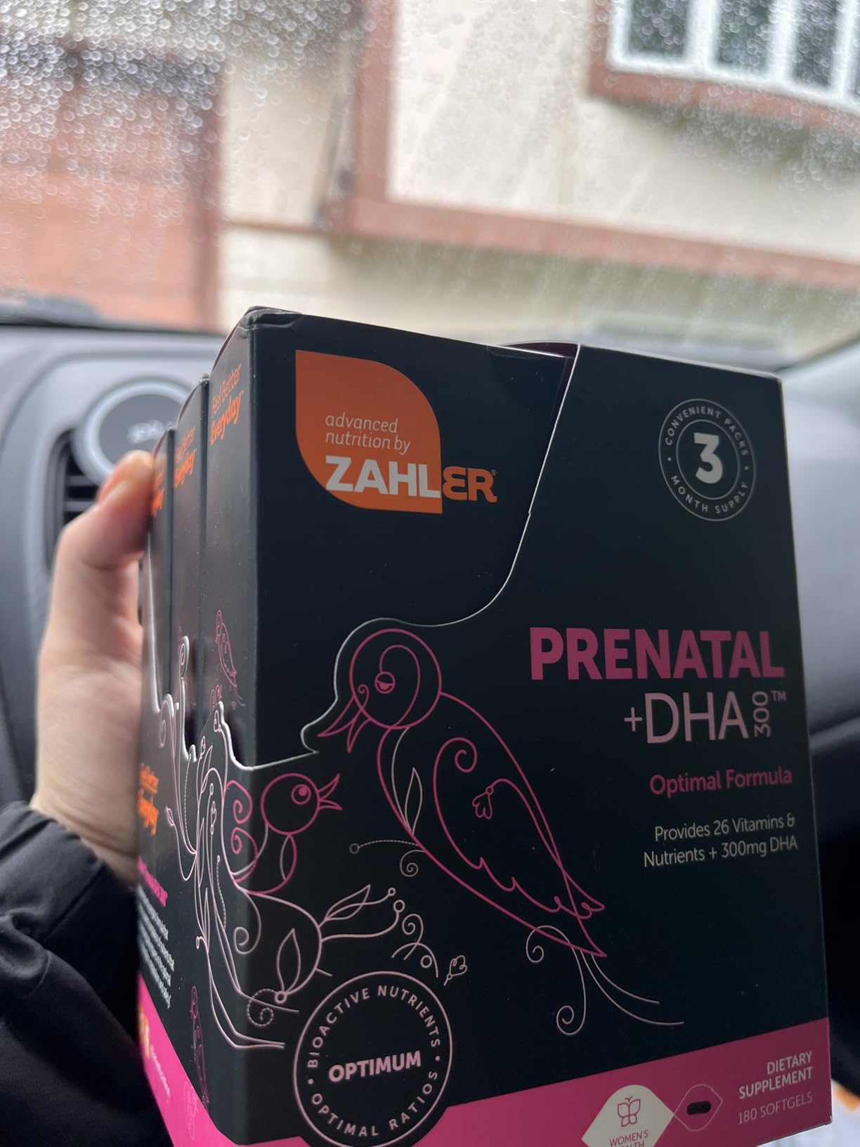 Zahler Prenatal +DHA 300 - Prenatal Vitamin with Methylated Folate & DHA for Pregnant Women - Support for Mom & Baby - Kosher, Gluten Free, Dairy Free - 180 Softgels customer photo 2
